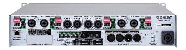 NETWORK POWER AMPLIFIER 4 X 3000W @ 2 OHMS WITH PROTEA DIGITAL SIGNAL PROCESSING